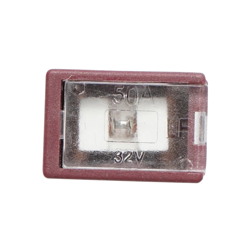 Fusibile per auto, tipo maschio, marrone 50A, 32V