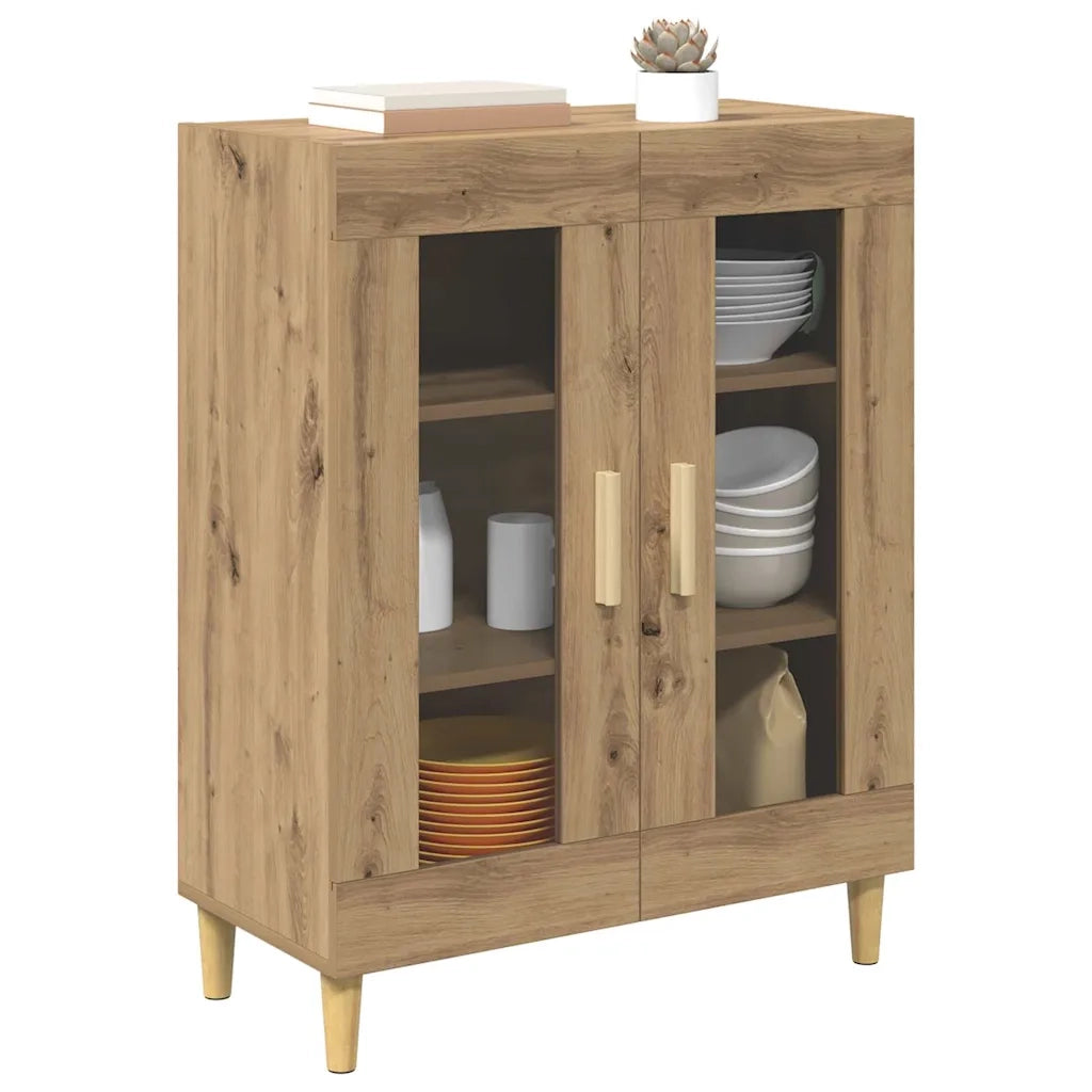 Credenza Rovere artigianale 69,5 x 34 x 90 cm Legno multistrato 880822