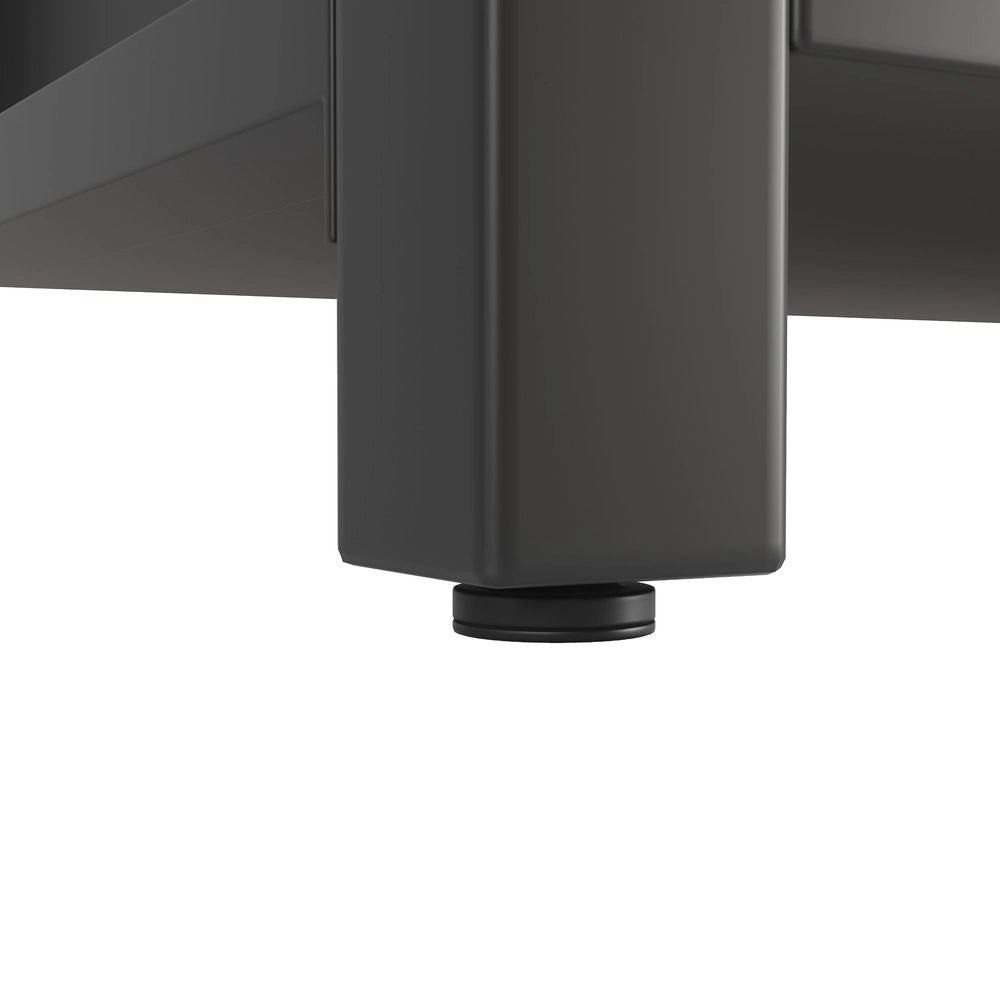 Set Tavolo Bar con Sgabelli per 4 Persone con LED ¨C Xylo ¨C Nero, Piano Cucina