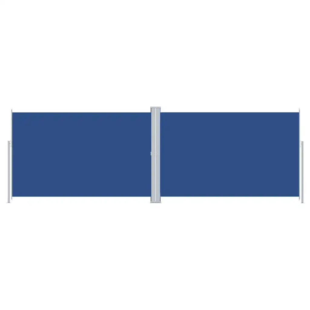 Tenda da Sole Laterale Retrattile-Tenda parasole per balcone per giardino Blu 220x600 cm 735372