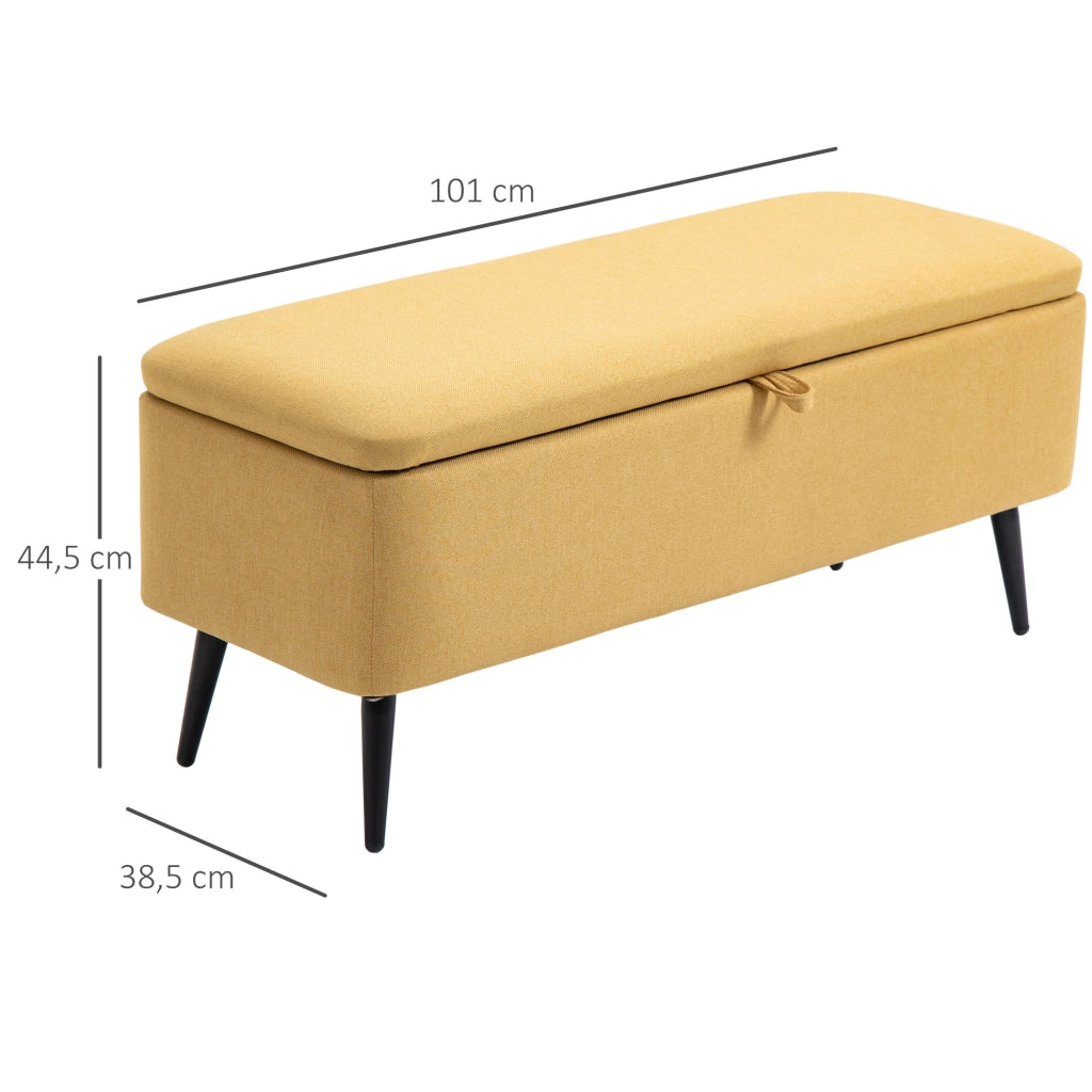 Poltrona ¨C Minimal ¨C Giallo 101x38,5x44,5 cm