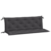 Cuscini Panca Giardino 2 pz | Cuscini per sedie Antracite 150x50x7cm Tessuto Oxford