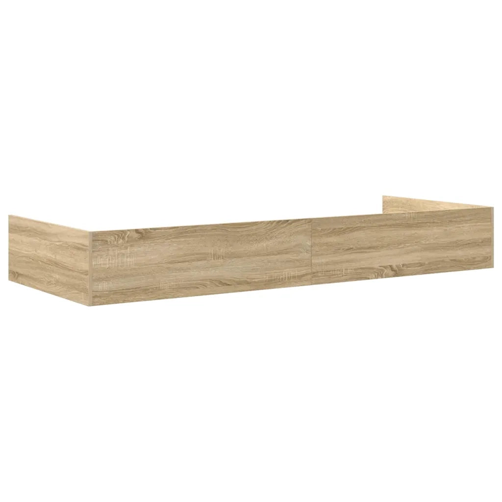 Struttura del letto con testiera-Giroletto con Testiera Rovere Sonoma 100 x 200 cm 690641