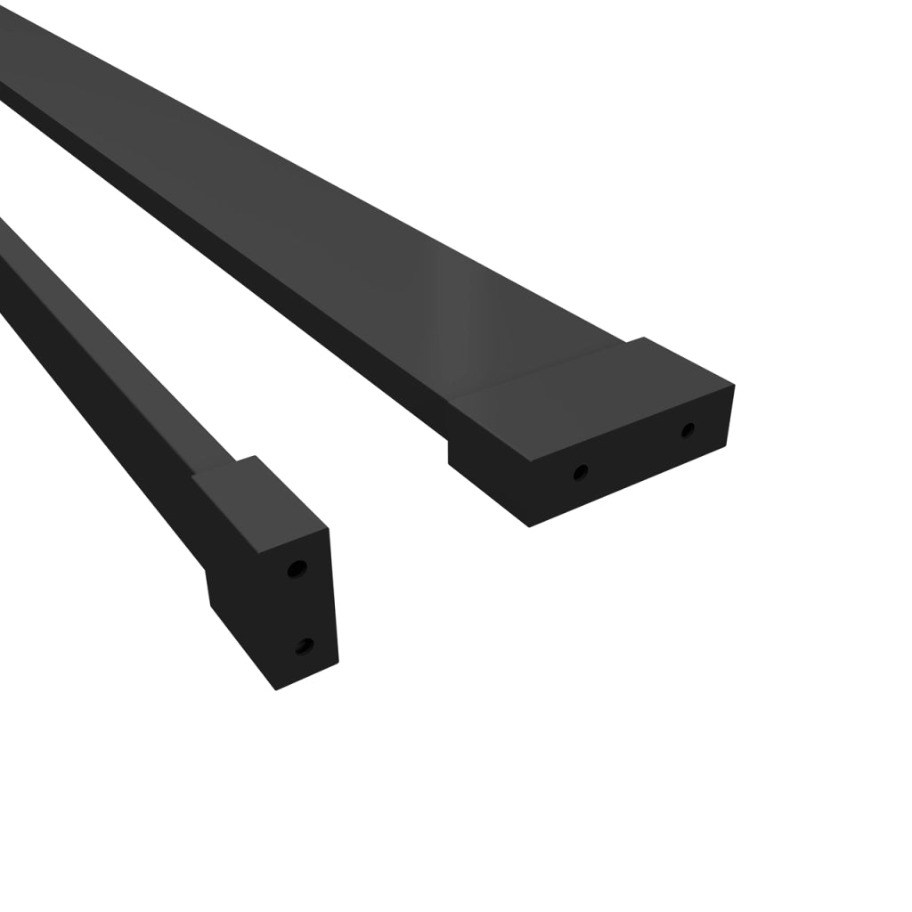 Mensola Doccia per Parete Doccia Walk in 80 cm Alluminio Nero Opaco Porta-asciugamani Adattabile Vetro da 8 mm