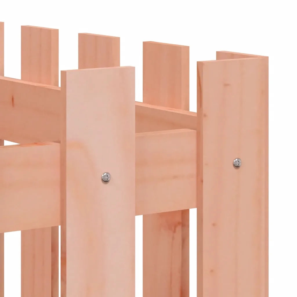 Fioriera Rialzata Giardino-Vaso da Esterno-Supporto per Vaso Recinzione 150x50x70cm Legno Douglas