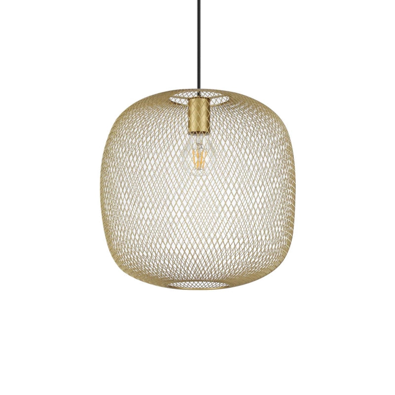 Lampada A Sospensione Net Sp1 D34 Oro Ideal-Lux