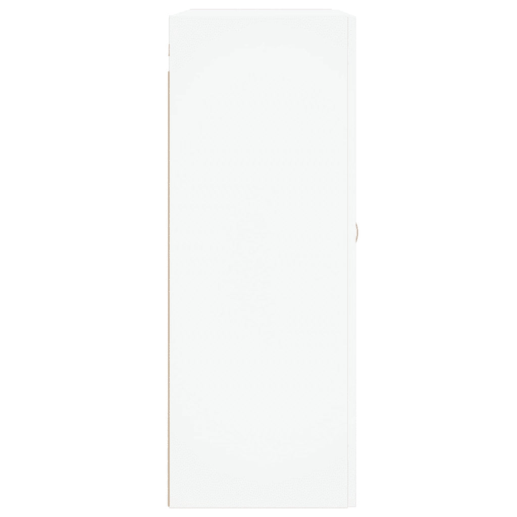 Armadietto a Muro | Mobile a Parete Bianco 69,5x34,90 cm in Legno Multistrato