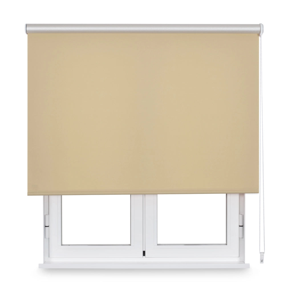 VIEWTEX Tenda a rullo traslucida L2000 Madreperla Arancione 120 X 190cm - Made in Europe - 5 anni di garanzia
