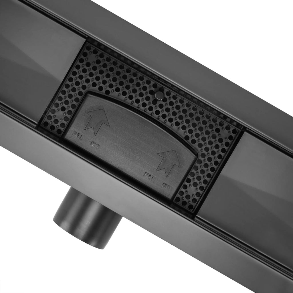 Canalina Di Scarico Neox Black Matt 90