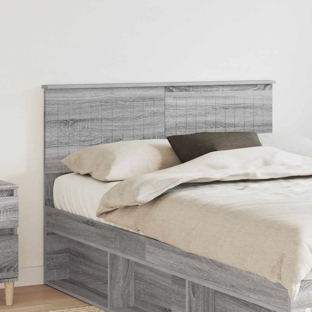 Testiera | Testata Grigio Sonoma Legno multistrato