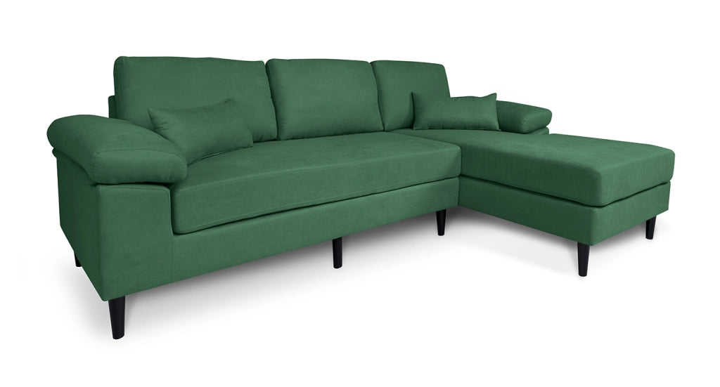 Divano angolare 3 posti con chaise longue destra - Washington - DI-WA38FBC-CLDX