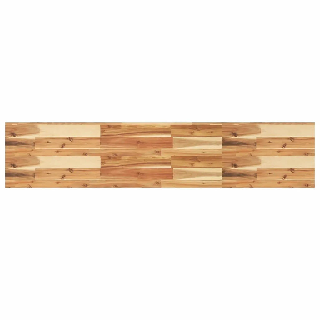 Ripiano a Parete 160x30x4cm Legno Massello Acacia Rifinito Olio 3279627