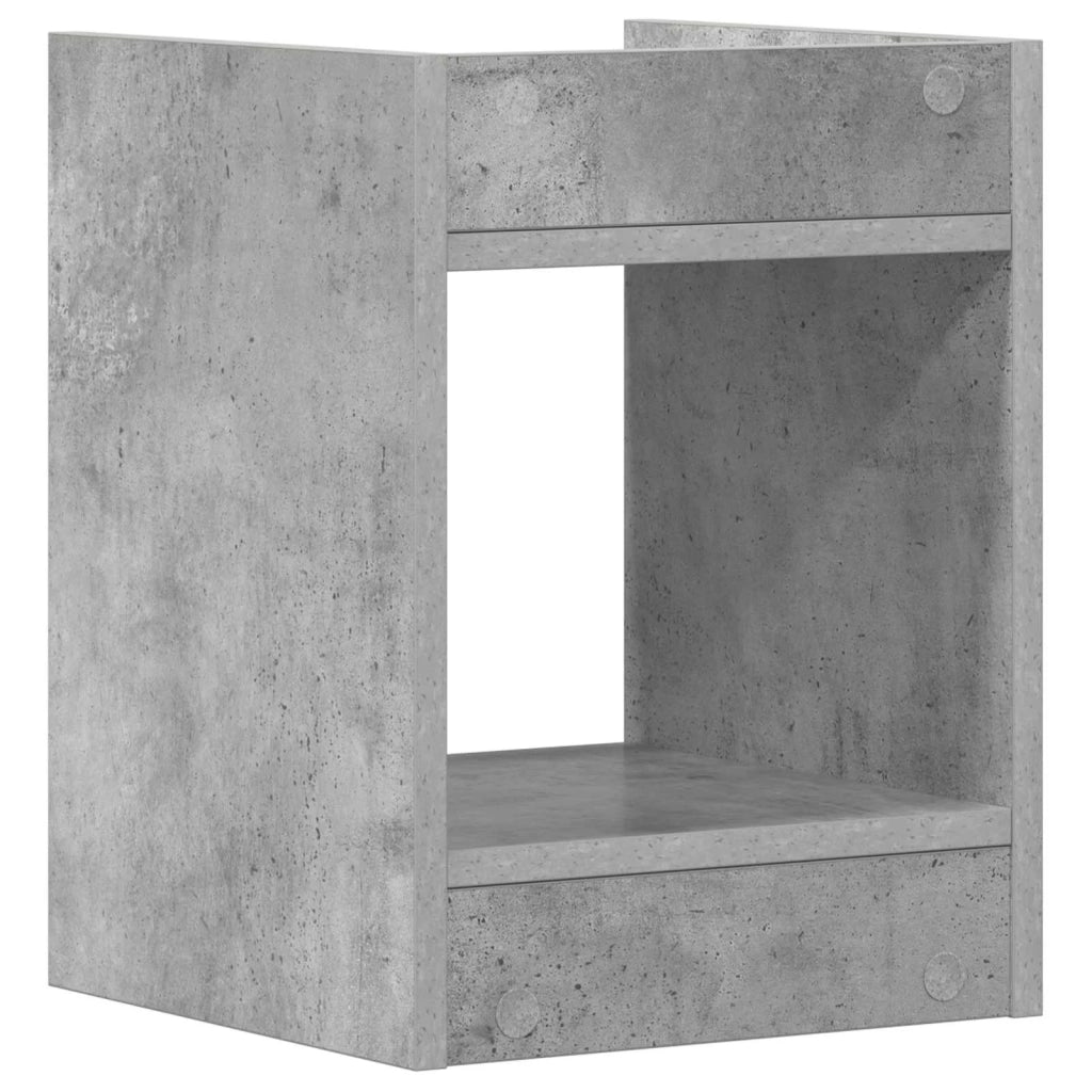 Supporto per piante Grigio Cemento 30 x 30 x 40 cm 899616