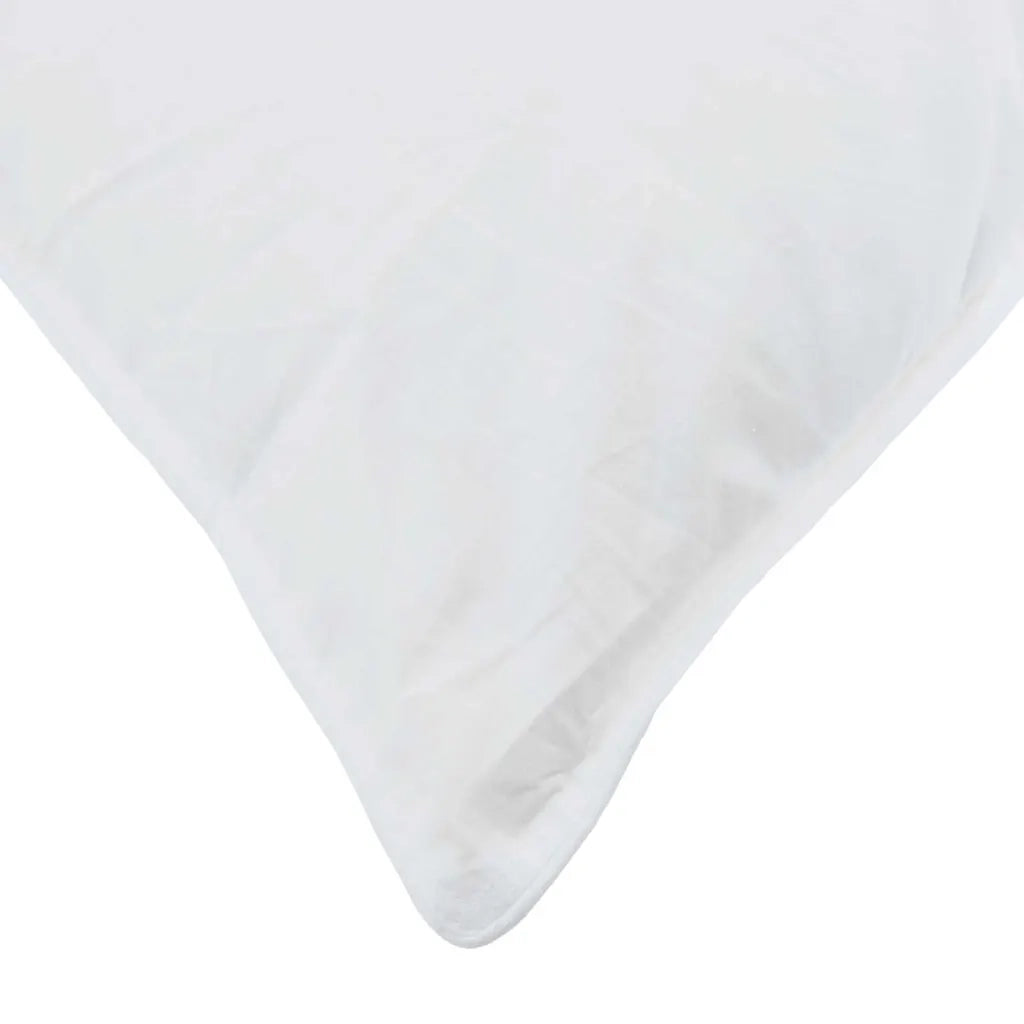Cuscino con cuscino 2 pcs Bianco 50 x 75 cm Piuma 42007688