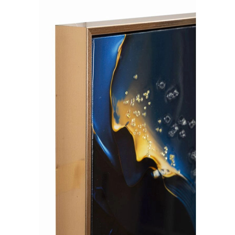 Stampa Su Tela Laccata Con Cornice Andromeda -b- cm 60x4x90