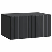 Mobile Porta TV da Muro-Credenza per TV sospesa Nero 59,5 x 41 x 30 cm 368975