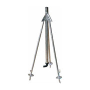 Valla M11745 Supporto Irrigatori 1''1-4 Attacco Filettato Ingresso Portagomma Nylon Curvo Altezza Regolabile colore Nero