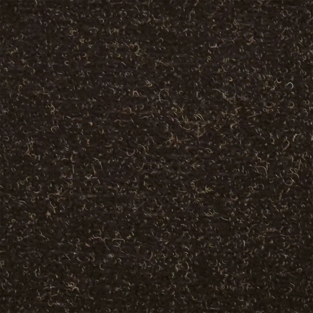 Tappetini per scale autoadesivi 5 pz 65x21x4 cm marrone scuro semicircolari grandi 149710