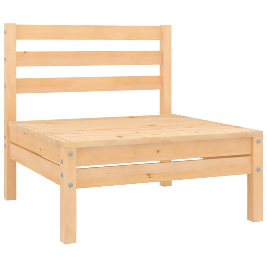Set Divani da Giardino 3 pz | Set Salotto da Giardino in Legno Massello di Pino
