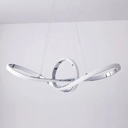 Lampadario Plafoniera a Sospensione illuminazione a Led Design Moderno ambienti Domestici e commerciali luce bianca fredda 6500K