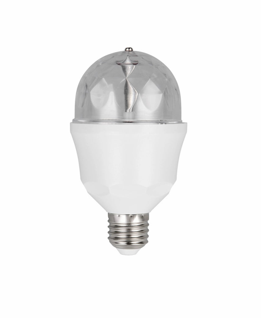Lampadina LED sferica E27 RGB 3W bianca PASHA RL