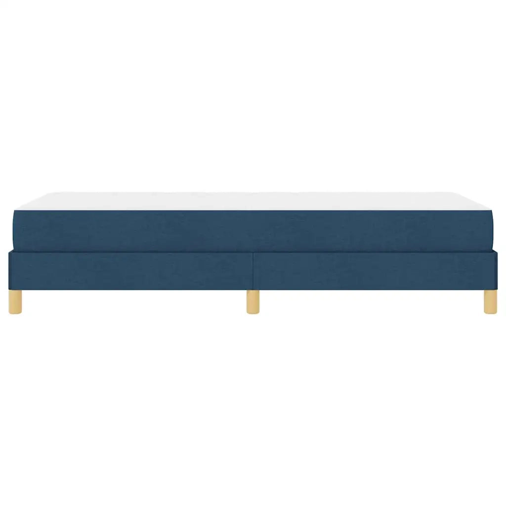 Letto a molle con materasso Blu 100 x 200 cm Tessuto 3398548