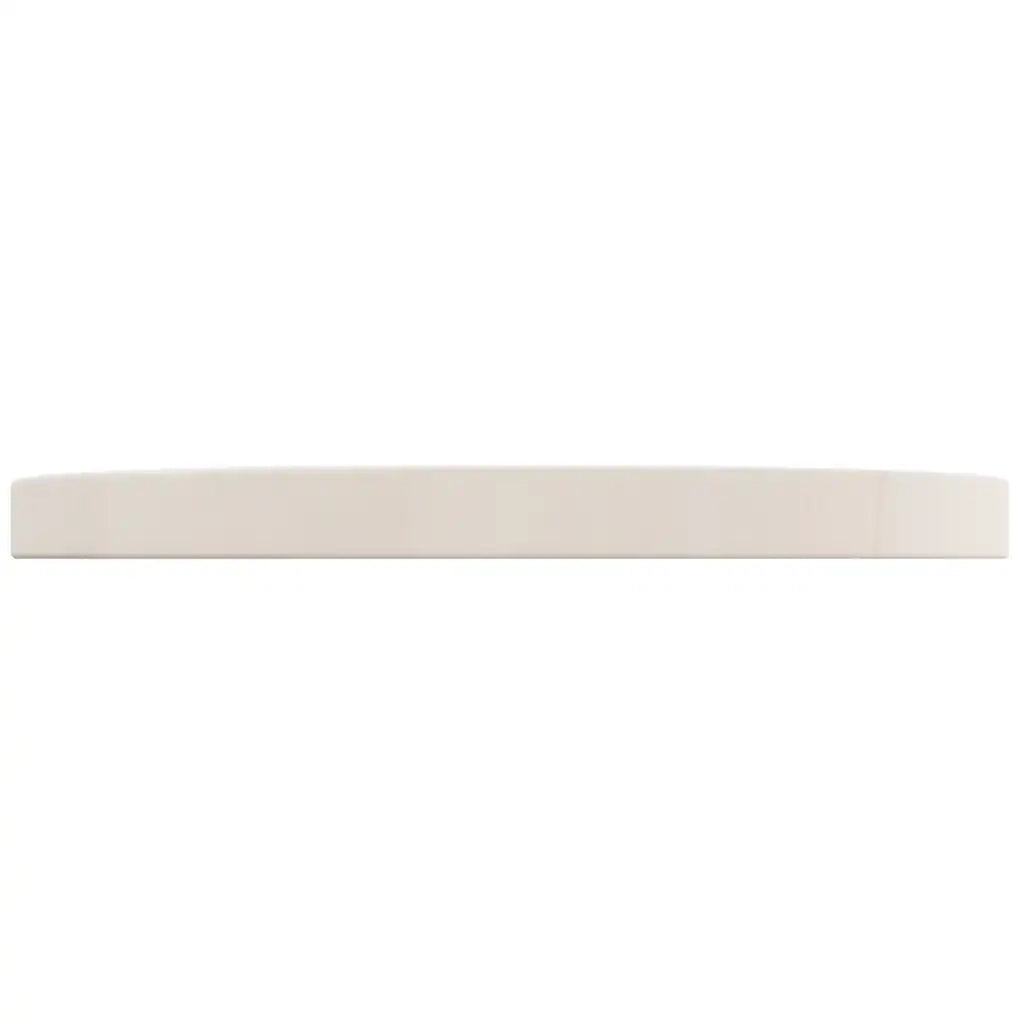 Piano Tavolo Rotondo Bianco Ø40x3 cm in Legno Massello di Pino 833659