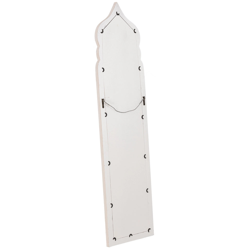 Specchio da parete in legno 48x3.5x186h cm