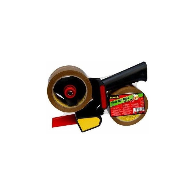 3M H-150 Dispenser manuale per nastro imballaggio fino a 50 mm tecnologia Low-Noise colore Grigio Nero Rosso