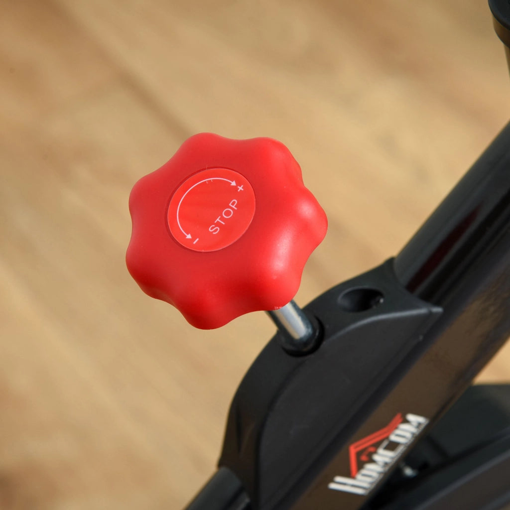 Cyclette da interno, attrezzo per allenamento in bicicletta, cyclette per palestra domestica, 85 x 46 x 114 cm