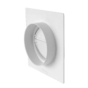 Placca passaggio a muro per tubo cappa tondo FIRST D125 mm