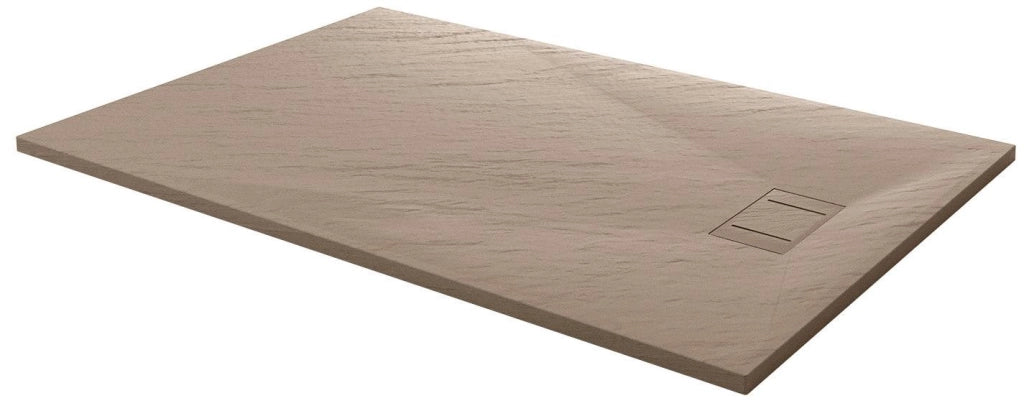 Piatto Doccia 70x170 cm in Acrilico Fosterberg Azalea Tortora