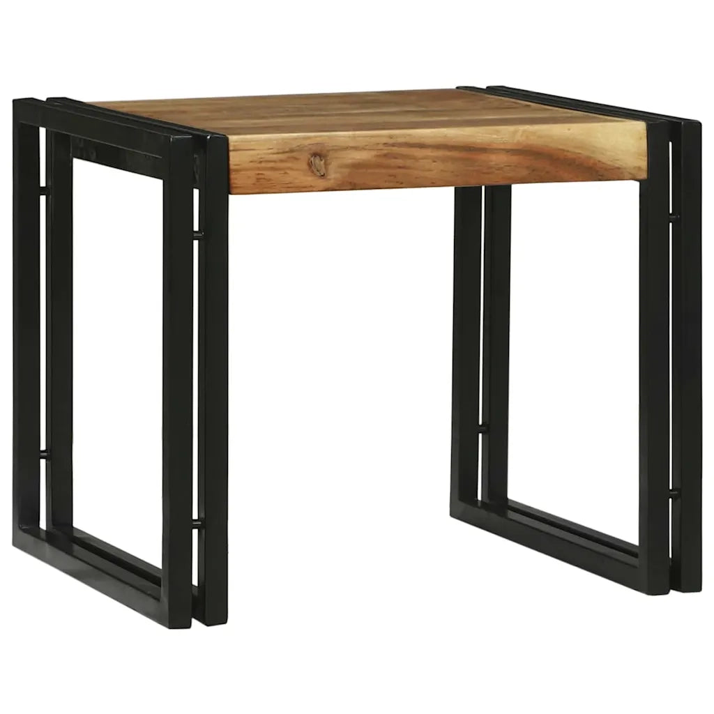 Tavolino da salotto 2 pcs Marrone Legno di Acacia Massello 4104722