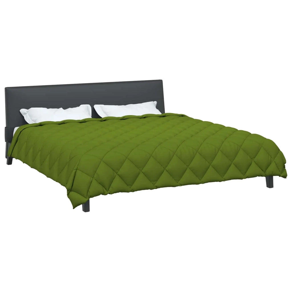 Piumone | Duvet Invernale Verde 200 x 220 cm Microfibra