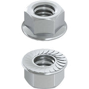 DADO ESAGONALE FLANGIATO DENTELLATO M  5- AMBROVIT- 500,0 pz