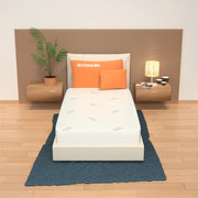 Materasso Singolo 80x200, Alto 11 cm - Rivestimento Silver, Waterfoam | Levante H11