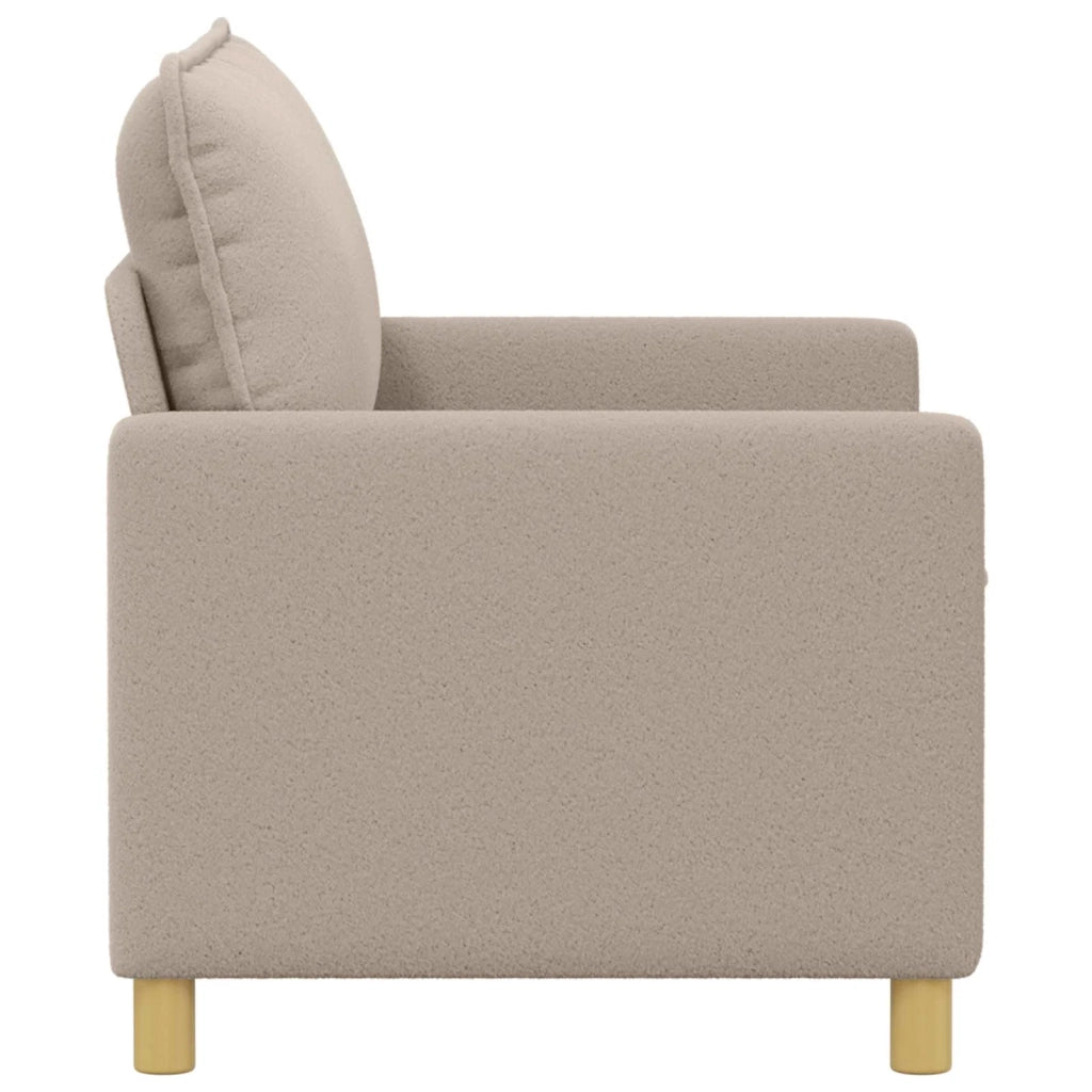 Divano Grigio Chiaro 126 x 81 x 87,5 cm Tessuto 42028807