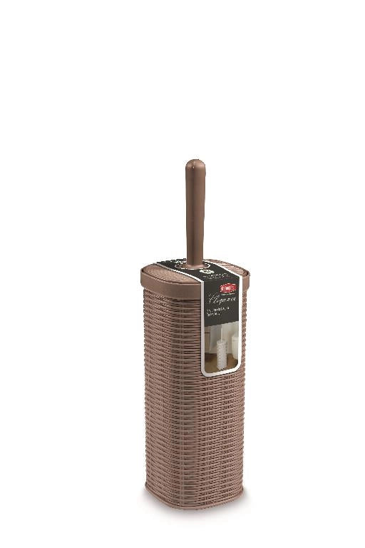 Portascopino scopino wc elegance tipo ratta tortora stefanpla