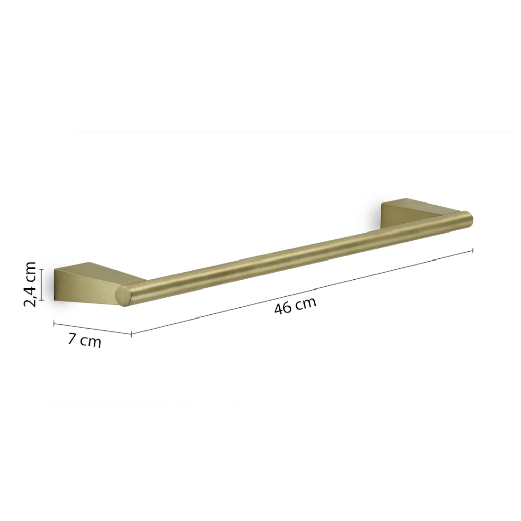 PORTASALVIETTE TONALE 45CM ORO MATT.
