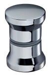 Coppia Pomelli Box Doccia Cromati Ø30 mm – Lunghezza 66 mm