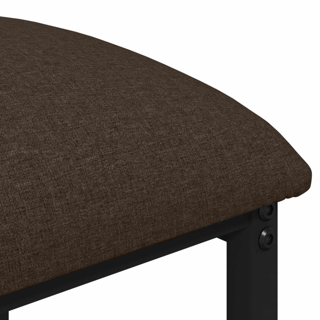 Sgabello da bar 2 pz Tortora 40 x 32 x 64 cm 8006214
