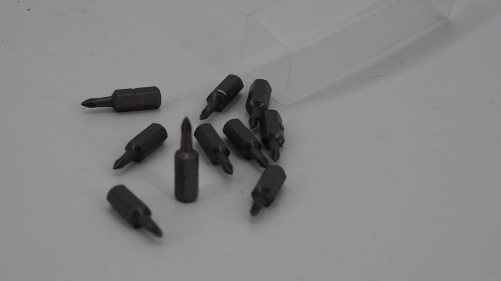 INSERTI PER VITI CON IMPRONTA A CROCE 'PHILLIPS' PH 1 - 10 pezzi- ECEF