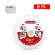 Girafrittata Grande in Plastica Bianco 29 cm