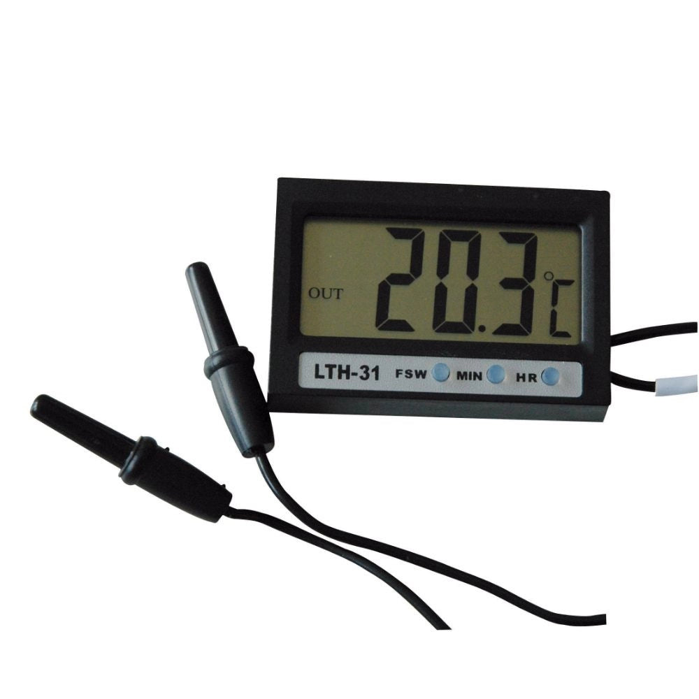Lucky Reptile Termometro Deluxe - termometro digitale con doppia sonda
