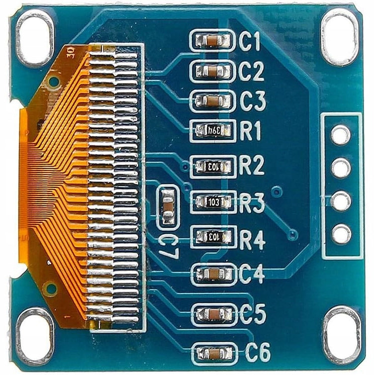 Display OLED 0,96" SSD1306 – Schermo Blu 128x64 | Interfaccia I2C | Compatibile con Arduino, Raspberry Pi