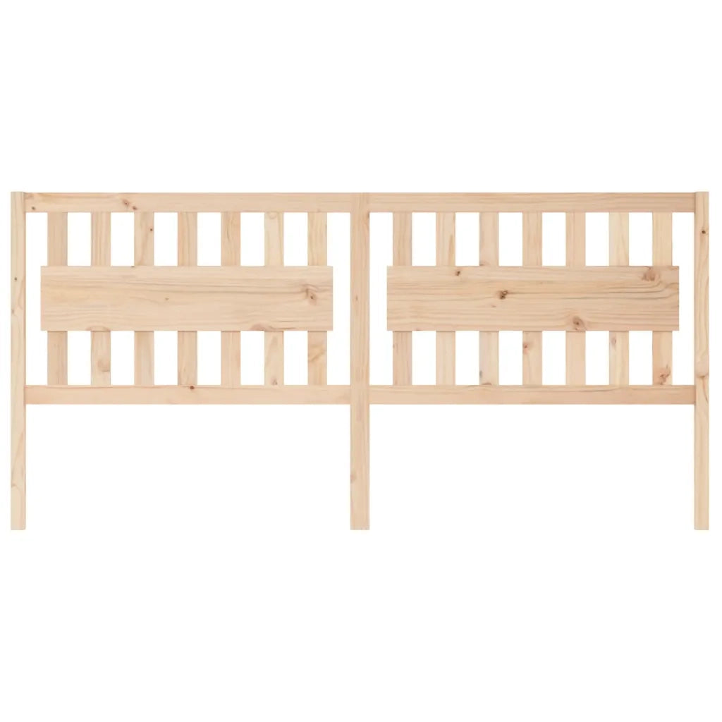 Testiera | Testata per Letto 205,5x4x100 cm in Legno Massello di Pino