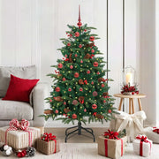 Albero di Natale artificiale con 150 LED Verde 150 cm 3395541