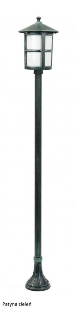 Lampione da giardino SU-MA Cordoba 151cm E27 nero IP23