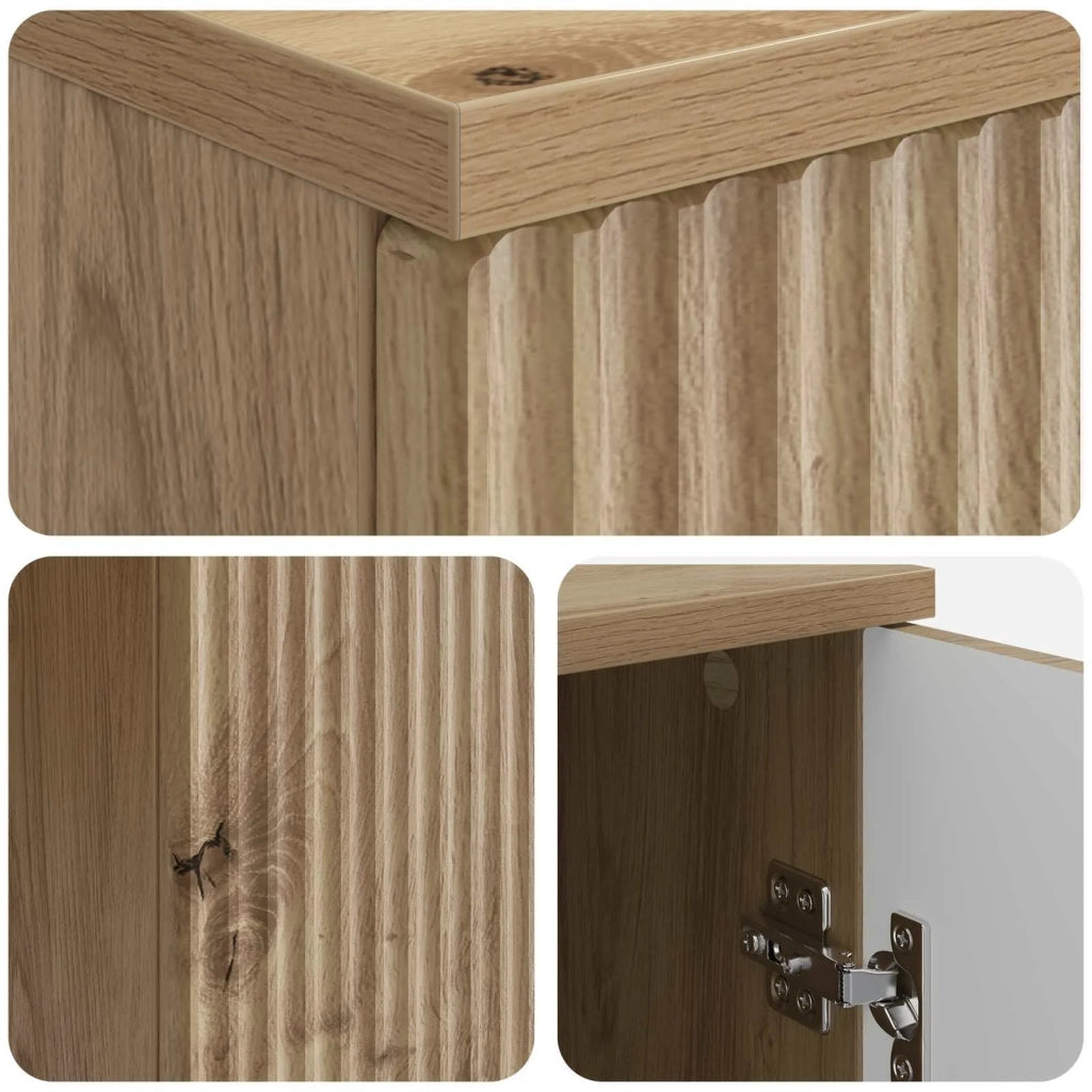 Scrivania con lo scaffale Rovere Artigianale 142,5 x 50 x 75 cm 3414602