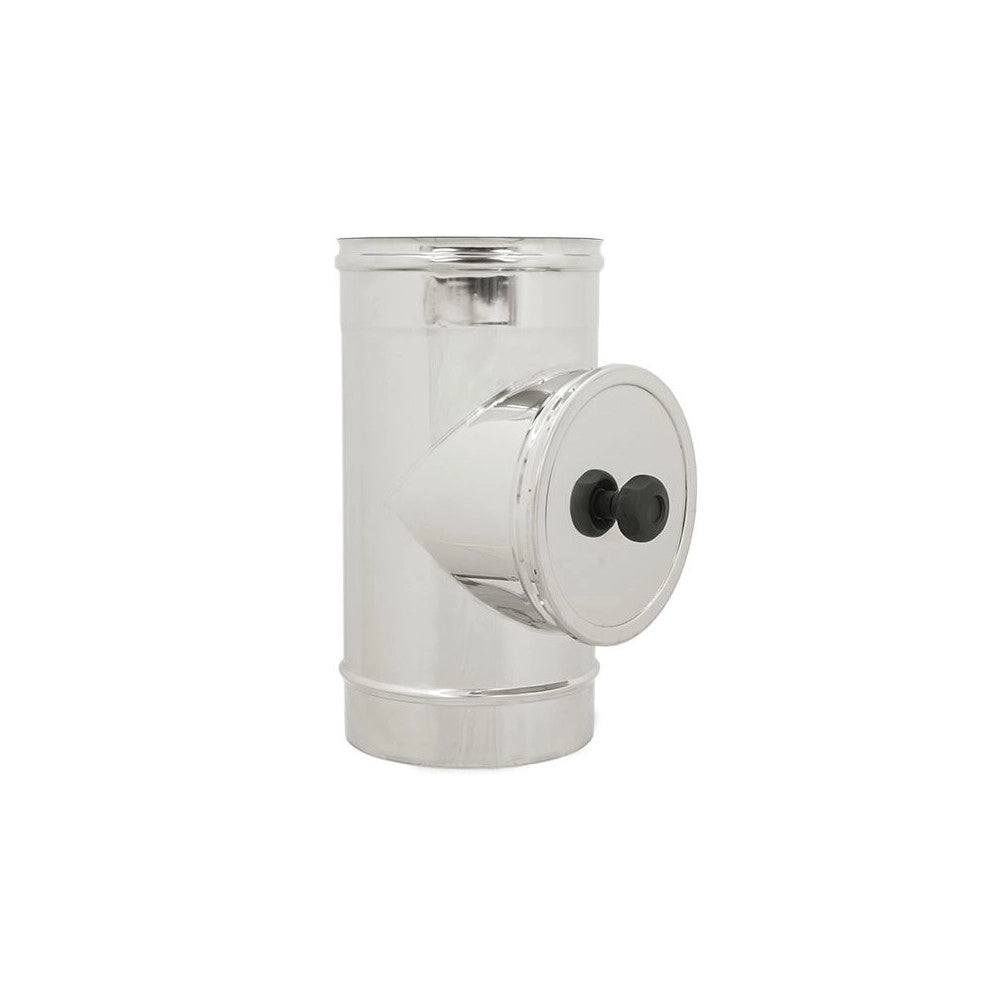 Modulo di ispezione a t da 150mm in acciaio inox 5 decimi aisi 304